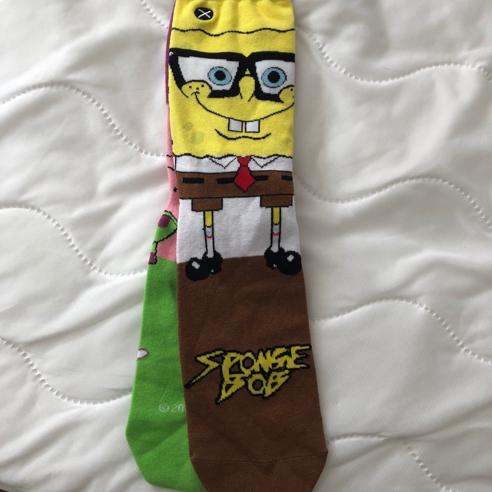 Spongebob and Patrick Odd Sox Socks